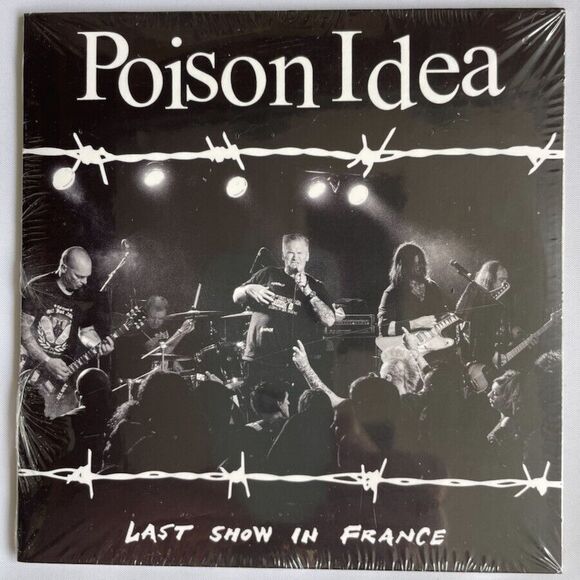 POISON IDEA Last Show In France NEW Compact Disc CD American Leather PUNK Hardco - Picture 1 of 2
